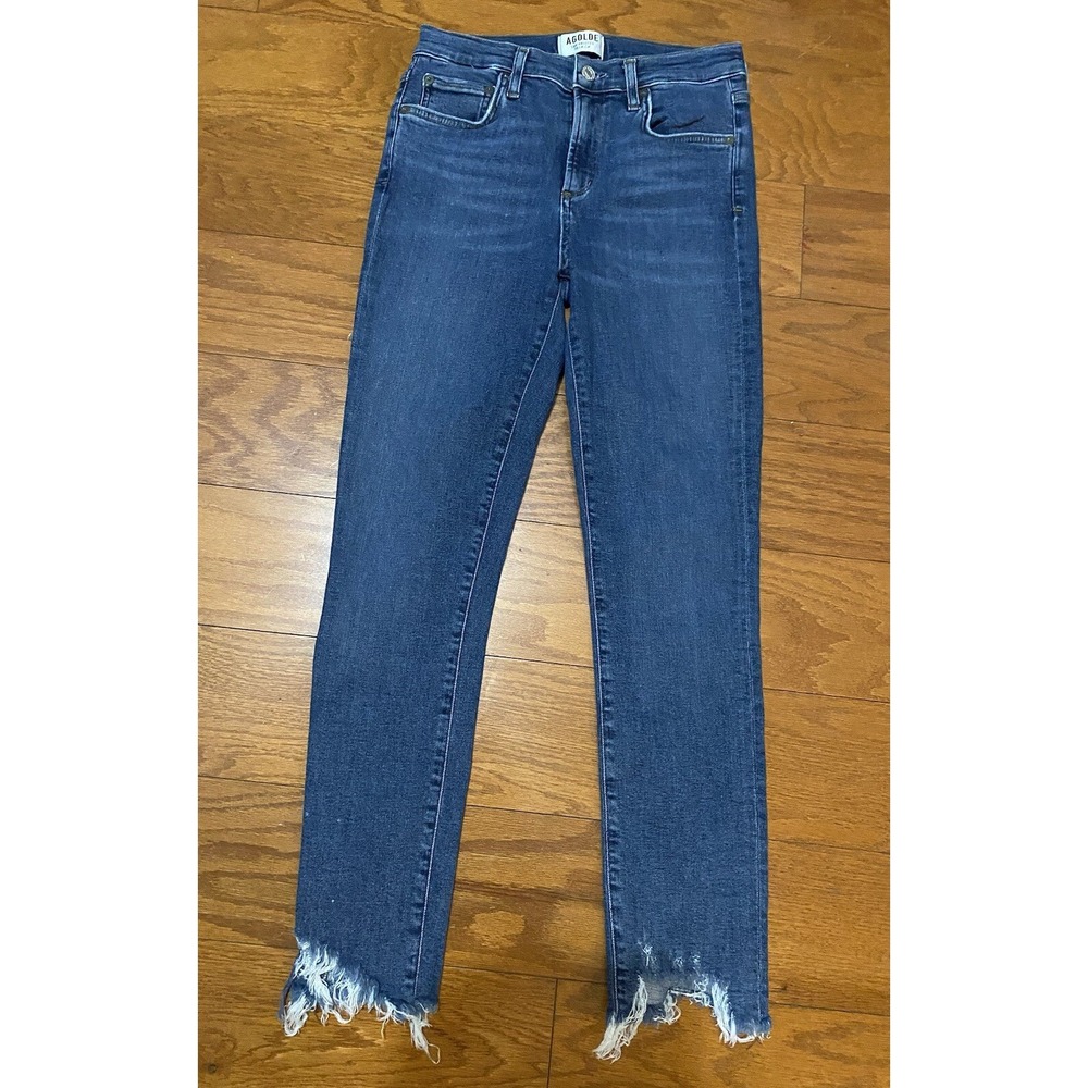 AGOLDE Jeans Womens 27 Blue Denim Los Angeles designer